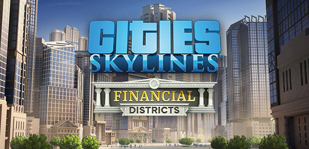 Cities: Skylines - Financial Districts - Cover / Packshot