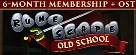 Old School RuneScape - 6 Monate Mitgliedschaft + Soundtrack