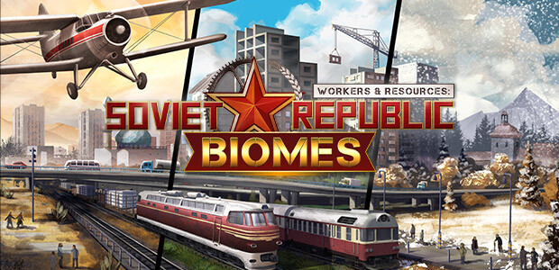 Workers & Resources: Soviet Republic - Biomes - Cover / Packshot