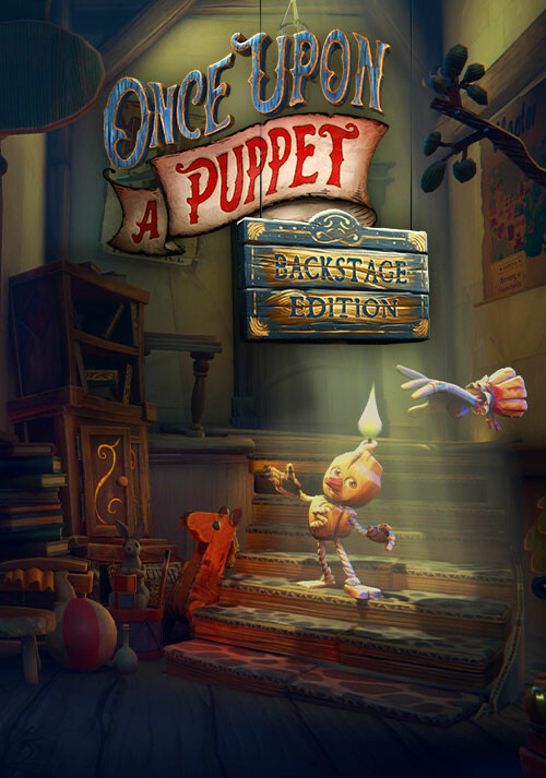 Once Upon A Puppet - Backstage Edition - Cover / Packshot